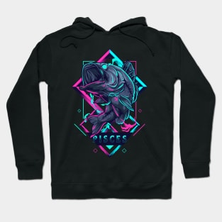 Zodiac PISCES NEON Series Hoodie